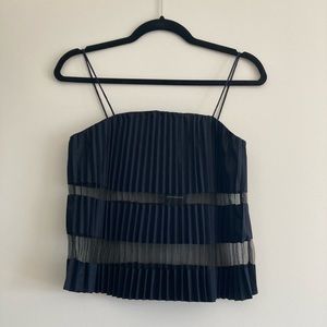 Club Monaco Sunburst Tank Chemise Black/noir size XS